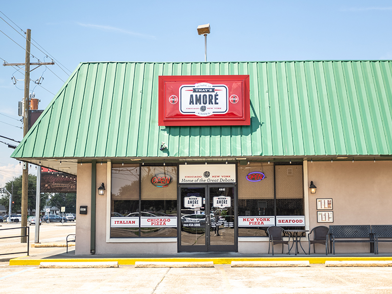 That's Amore Restaurant Exterior